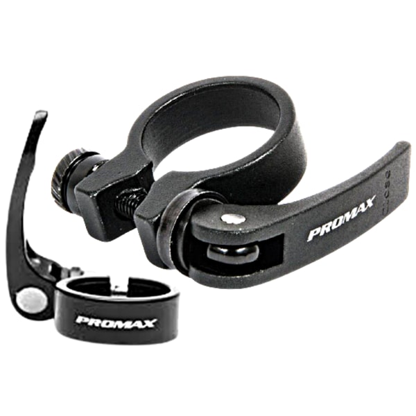 Cykelsadelpindeklemme Sort Promax 28,6 mm QR