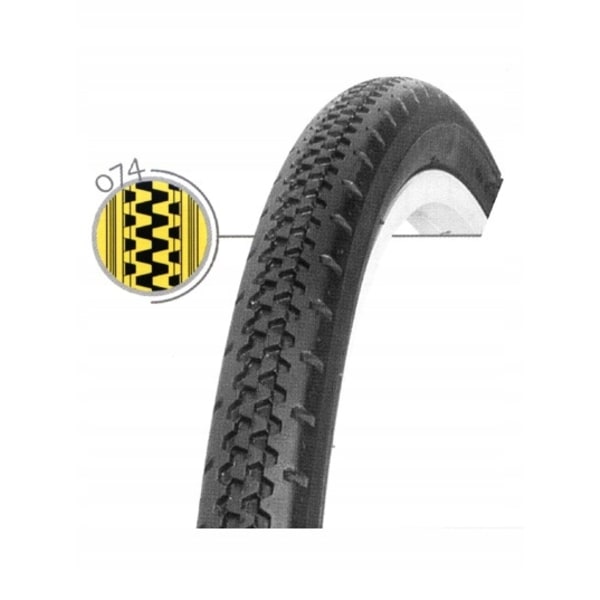 VEERUBBER Cykeldäck 32-630 27x1 1/4 Vit Sida