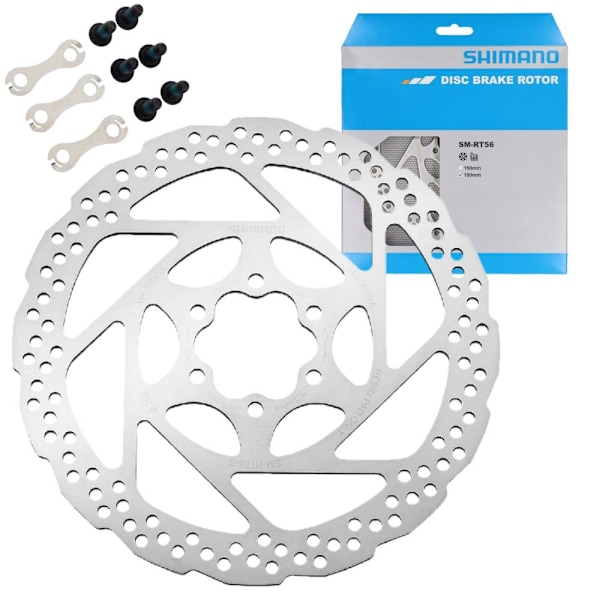 Shimano DEORE Jarrulevy 160mm 6-pulttinen SM-RT56 Alkuperäinen Malli