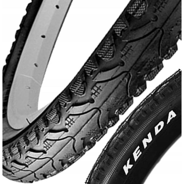 KENDA KHAN 26" Cykeldæk 1,75 (47-559) - Robust og Holdbart Til City- og Trekking Cykler