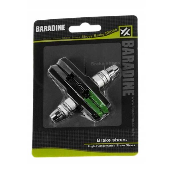 BARADINE V-Jarrupalat 960V 72mm Vihreät Pyörän Jarrupalat