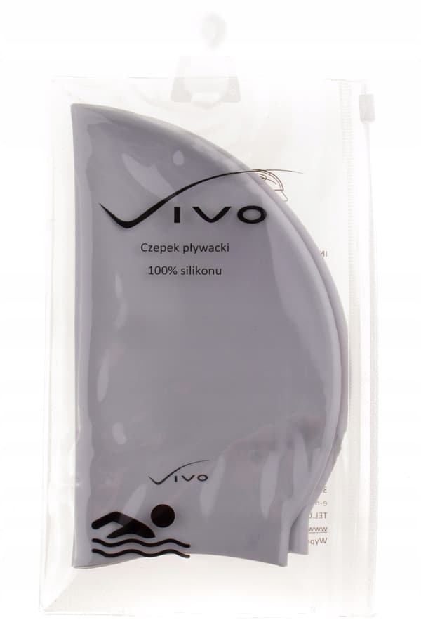 VIVO B-1300 Silikon Badmössa för Simning