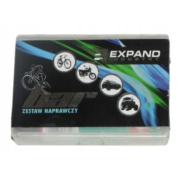 EXPAND BAR Cykel/Motor/Bil Reparation Patchset 12 st