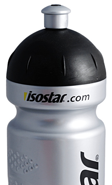 ISOSTAR Cykel Sportflaska Silver 650 ml