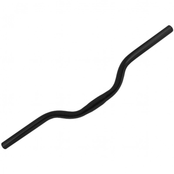 Svart Stålstyrstång ZFB-155 600x45mm 15'