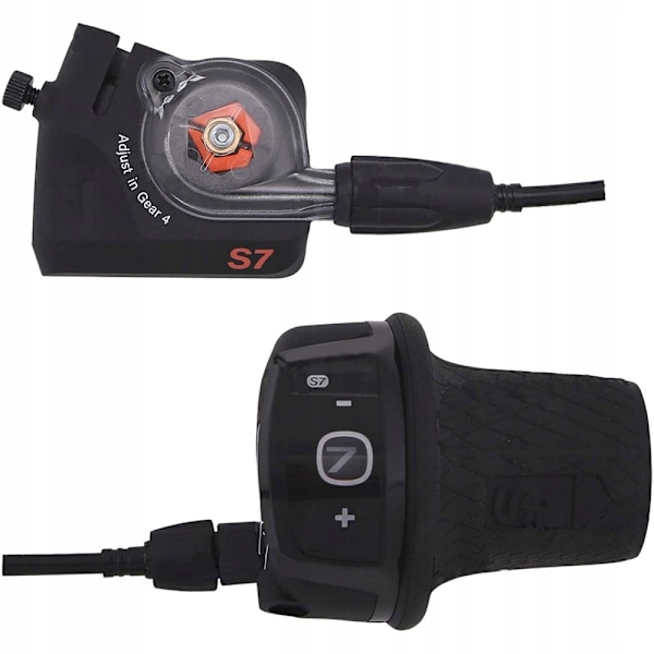 SRAM S7 Bagskifter Clickbox med 170 cm Kabel - Professionelt til Cykler