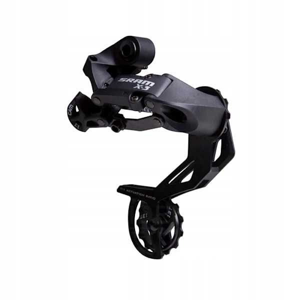 SRAM X3 Bageste Gearskifter | 7/8/9 Gear | Lang Kasse