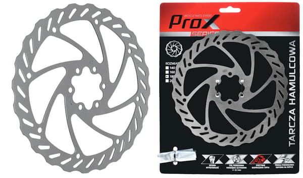 PROX Bromsskiva DR-04 203MM + 6 T25 Skruvar