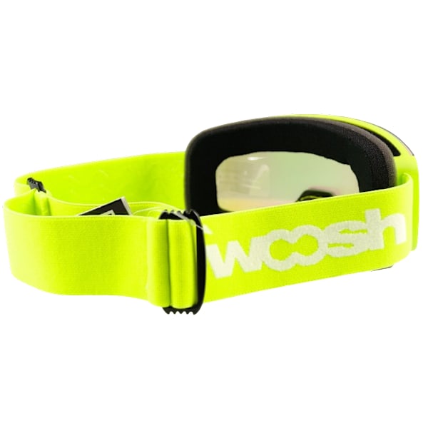 Fluorescerende Gule Børne Ski- & Snowboardbriller med Anti-dug & Revo Shift - 2024 WOOSH Optisk Kollektion