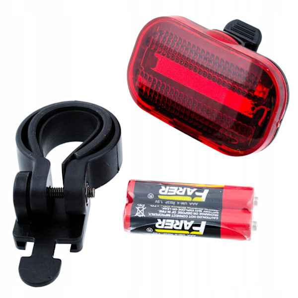 Högpresterande Baklampa X-LIGHT 3209, COB LED för Cykel, Batteridriven