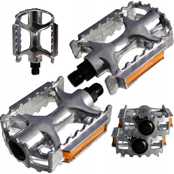 FEIMIN 961 Aluminiumcykelpedaler Silver för MTB