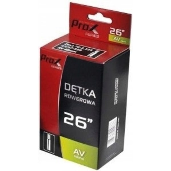 Cykelslang 26" x 1,75-2,125 AV 48 mm ProX Butyl