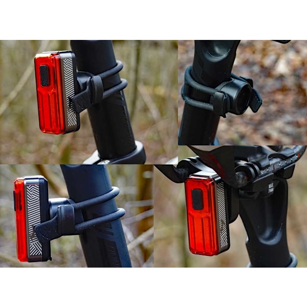 Ultrakevyt MOON HELIX LITE USB-ladattava Takapyörävalo - 100 lm Tehoa, Vain 27g