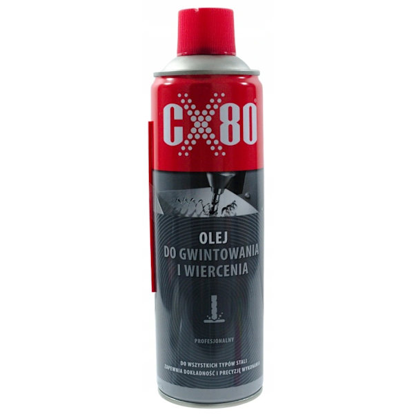 CX80 Kierteitys- ja Porausöljy 500 ml - Ammattimainen Työstö- ja Porauksen Suosikki