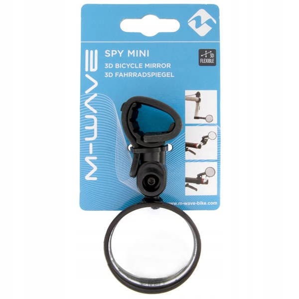 M-WAVE SPY MINI CYKELSPEJL 46MM KORT MODEL