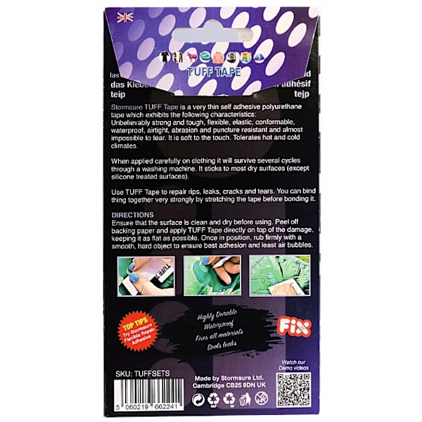 Självhäftande Lagningslappar för Pool & Tält, 6-pack