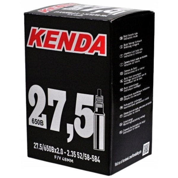 KENDA Sisärengas 27,5x2.0-2.35 FV Presta 48mm Pyörän Pyöräilytarvike