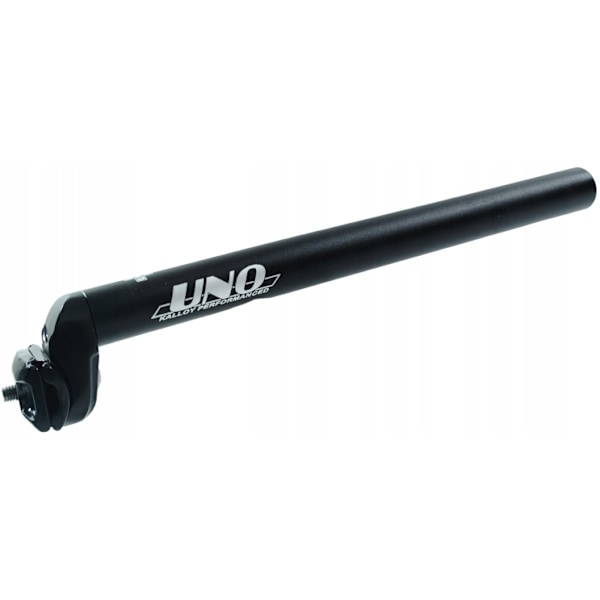 UNO Sadelpind 27,2x350 mm Mat Sort Cykelkomponent