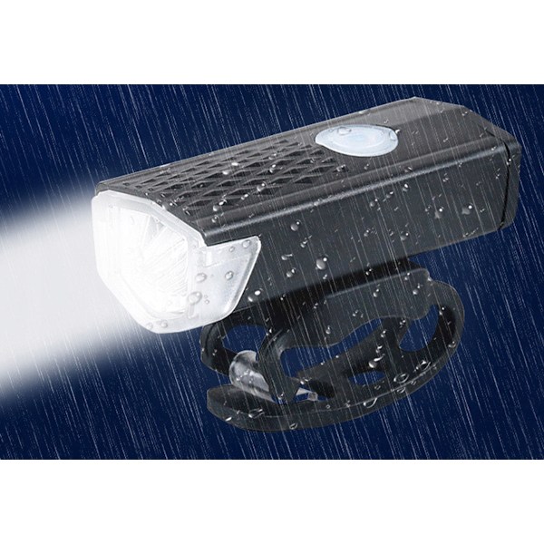 USB-Uppladdningsbart Cykellampset 300 Lumen - Stark och Robust