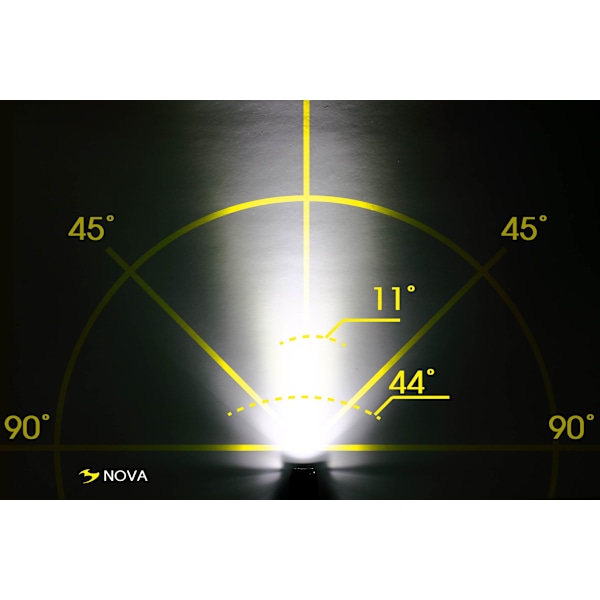 MOON NOVA 100 lm Pyörän Etuvalo AA-paristoilla
