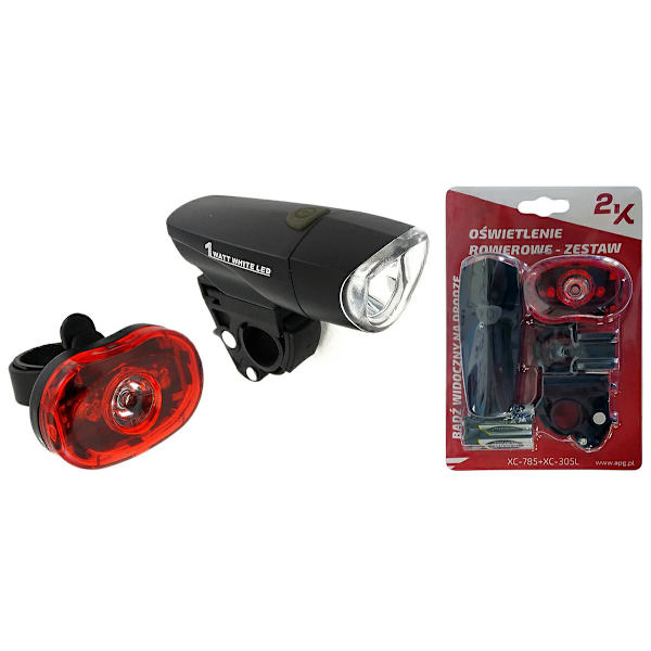 LED Belysningssæt XC-8020, XC 785-1W/XC-305L-0,5W i Moderne Design