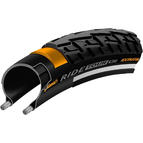 Continental Ride Tour 700x32 Polkupyöränrengas, koko 32-622, paino 640g