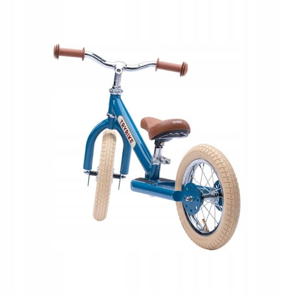 Trybike 2-hjulet Blå Balancecykel til Børn