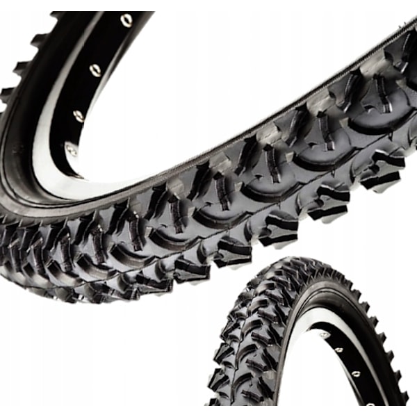 CST SORT TIGER CYKELDÆK SILDEPATTERN 20x1,95