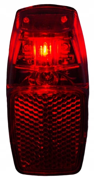 LED Cykellygte med Reflektor til Skærm, JY591 Model