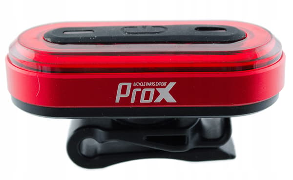PROX IRIS Genopladelig USB Cykelbaglygte, 50 Lm