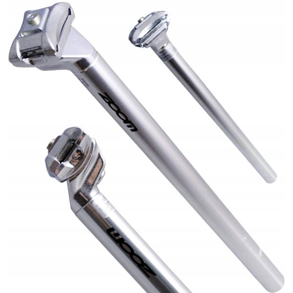 Sadelstolpe 31,8 x 400 mm Silver ZOOM