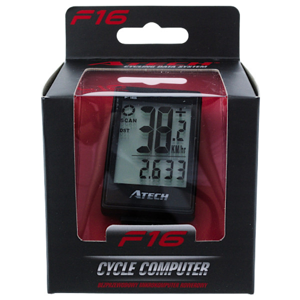 ATECH F16 Avanceret Trådløs Cykelcomputer