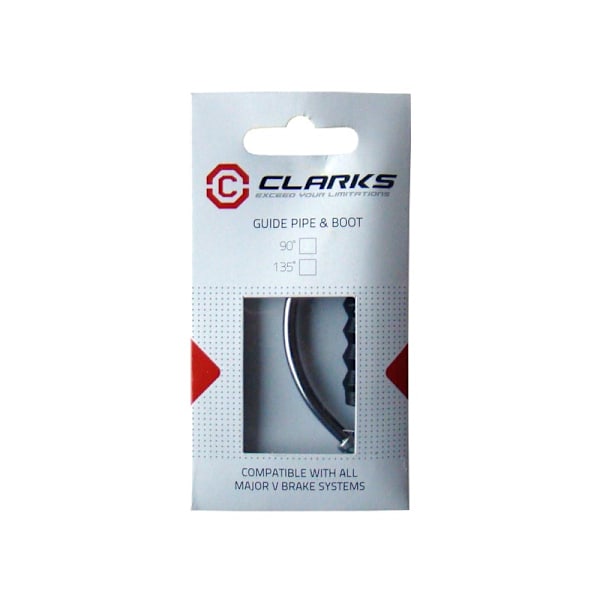CLARK'S CX23 aluminiums V-bremse bøjle 90 grader + 2 gummi puder