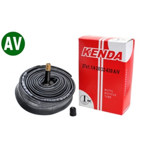 Cykelslange 27x1 1/4 AV KENDA