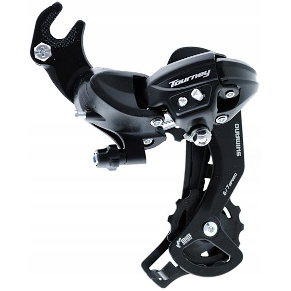 SHIMANO RD TY300B Monivaihteinen Takavaihtaja, 6/7/8-Nopeus, Helppo Kiinnitys