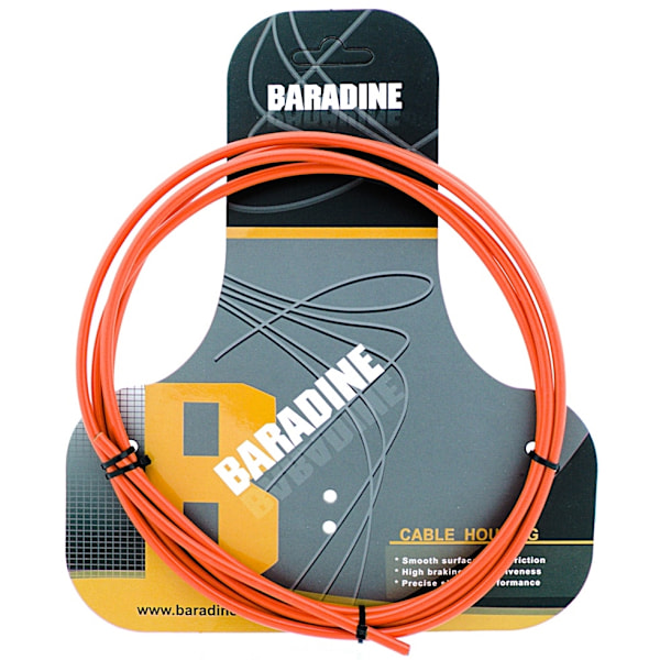 BARADINE Pyörän Jarruvaijerin Kuori, Oranssi, 2,5m, Yhdelle Pyörälle