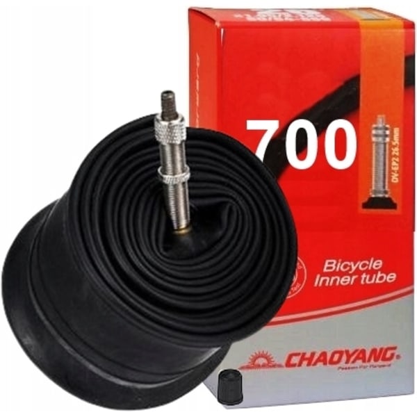 Cykelslange 700x38-45C med 48mm Fransk Ventil til Bybrug