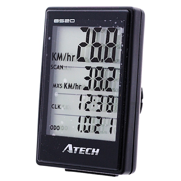 ATECH Trådlös Cykeldator 20Funktioner Kadens LCD