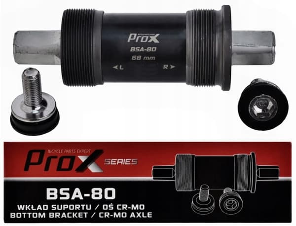PROX Kullagerinsats BSA Firkant 68/115 mm