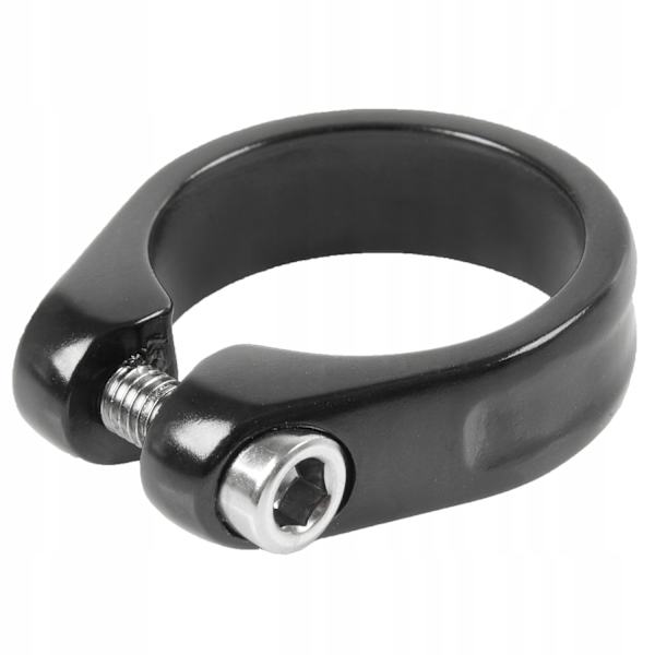 M-WAVE Sadelpindklemme med Unbrakoskruer 31,8 mm Sort Aluminium