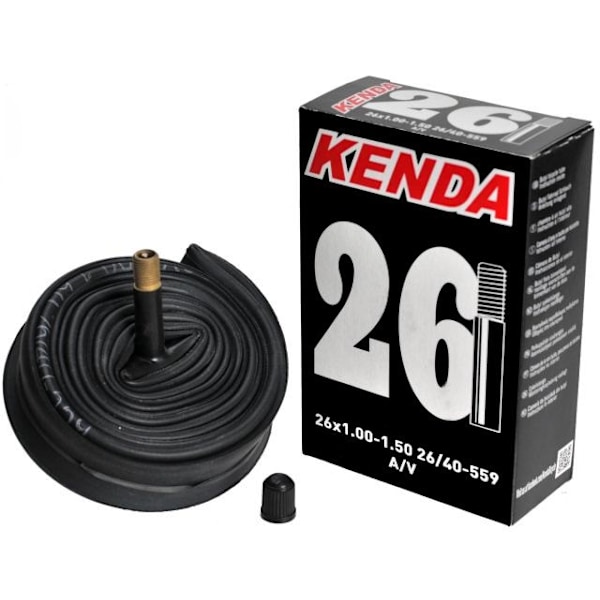 KENDA Cykelslang 26 x1,0/1,25/1,35/1,50 AV Bilventil