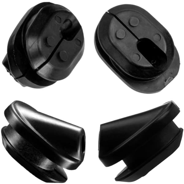 Gummigenomföring 7x8mm 4-pack SMGM02 För EWSD50 Di2