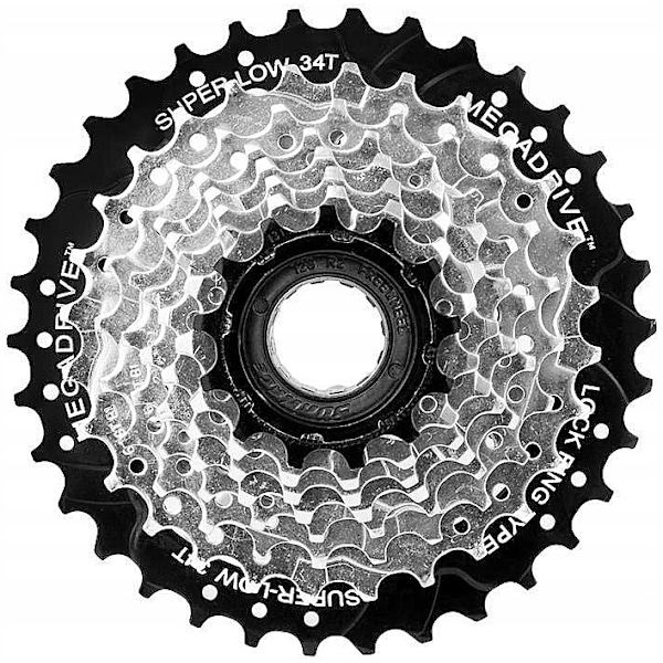SUNRACE Heavy-Duty 8-trins Friløbskrans 13-34T
