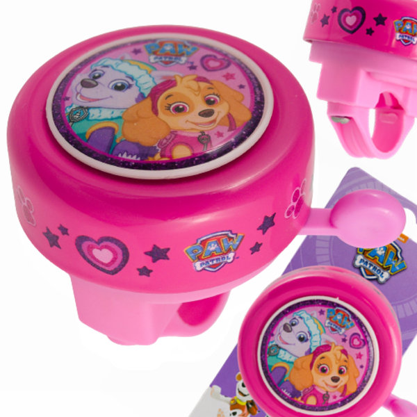 Cykelklocka Paw Patrol, Skye & Everest Rosa 55mm