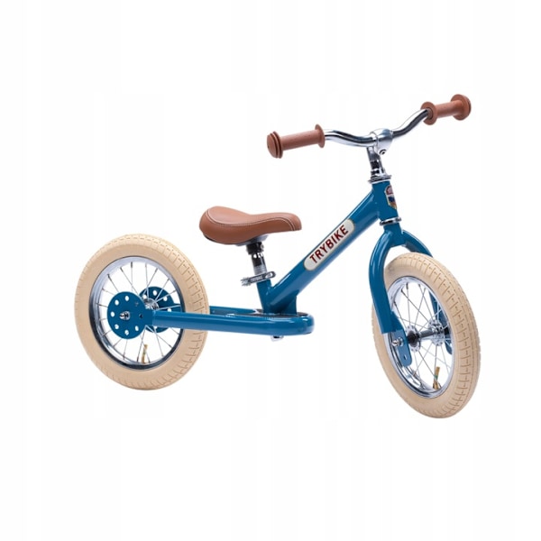 Trybike 2-hjulet Blå Balancecykel til Børn