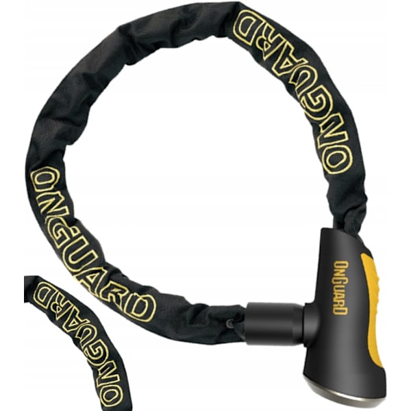 OnGuard 8119 Pyörän Lukitusketju 80x8mm, 5 Avainpaketti