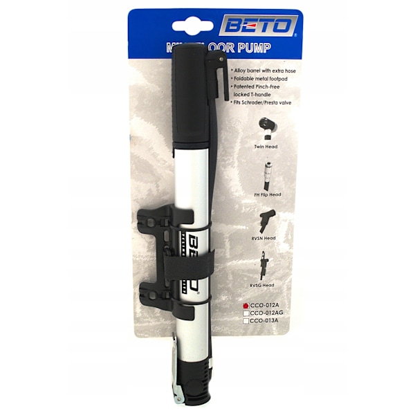 BETO CCO-012A alumiininen kompakti taittopumppu AV/FV