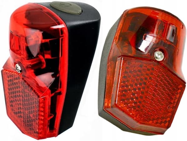 XC114 Cykellampa LED m. Reflex, Stänkskärm