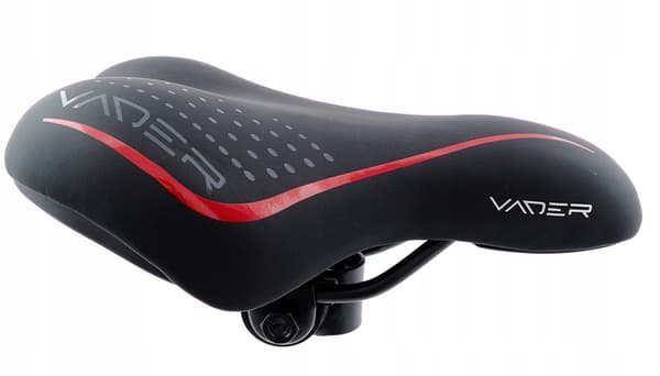 VADER Barncykelsadel med klämfäste