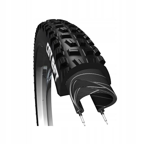 CST BFT C1752 Tråddæk 26x2.4 til Fat Bike - 60-559